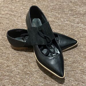Black Pointed Toe Women's Shoes